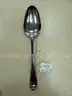 Sterling silver serving spoon, London 1770, George Smith &#x26; Thomas Tearle, 35.3 g