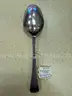 Sterling silver serving spoon, London 1770, George Smith &#x26; Thomas Tearle, 35.3 g