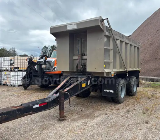 Dump Pup Trailer