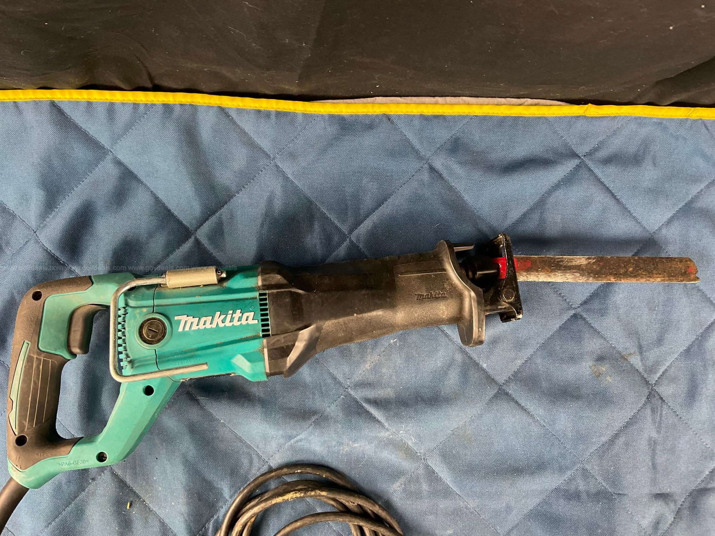 Makita Corded Reciprocating Saw Model JR3051T GovDeals