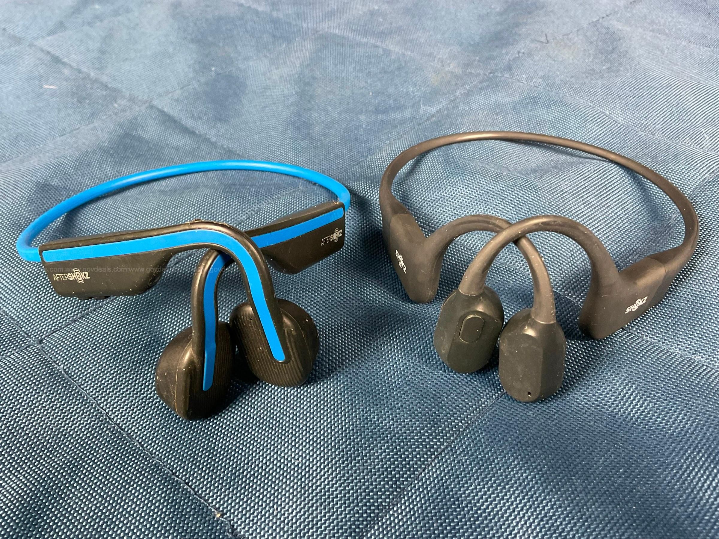 2 Aftershokz Wireless headphones OpenRun and OpenMove Model