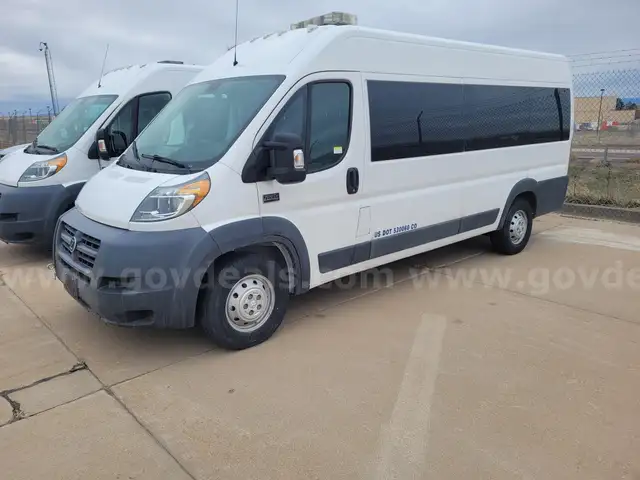 2017 Zenith Motors Electric Passenger Van on a Ram ProMaster Body
