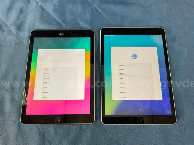 2 - Apple iPads (User Locked)