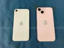 2 - Apple iPhones (User-Locked) Both Power On