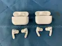 2 - Apple Airpod Pros, Models: A2190, Both Power On
