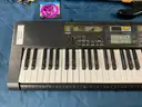 2 - Musical Instruments: 1 - First Act 4 String Electric Bass Guitar &#x26; 1 - Casio CTK-2400 Electronic Keyboard