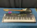2 - Musical Instruments: 1 - First Act 4 String Electric Bass Guitar &#x26; 1 - Casio CTK-2400 Electronic Keyboard