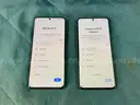 2 - Samsung Galaxy (User Locked) S21 Ultra 5G Cell Phones Model SM-G998U, Both Power On