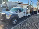 2016 Ford F-550 Stake Bed Truck w/ Lift Gate