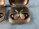 2 - Apple Beats Fit Pro True Wireless Noise-Canceling Bluetooth Earbuds Model A2578, Both Power On