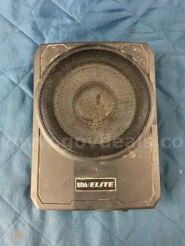 Boss Audio Systems Elite Slim 10 Amplified Subwoofer, Untested