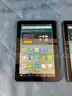 3 - Amazon Fire (Unlocked) HD 8 Tablets, 10th Gen 25 GB Model K72LL4, All Power On (1 - Cracked Screen)