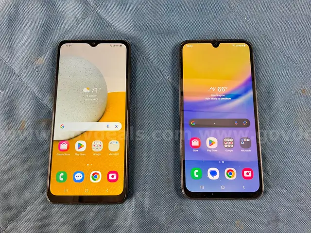 2 - Samsung (Unlocked) Cell Phones, Both Power On