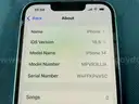 Apple iPhone 14 (Unlocked) Model A2649, 128 GB, IMEI 355111144583859, Powers On (Cracked Screen)