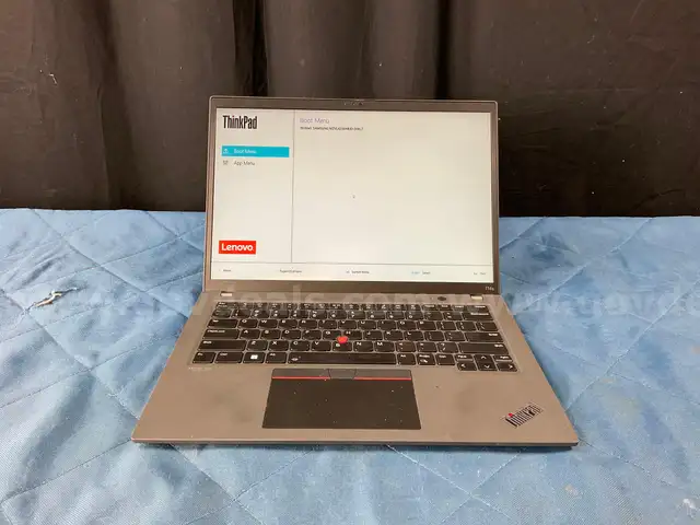 Lenovo ThinkPad T14s Gen 3 Laptop Model 21CRS0EL23, Powers On