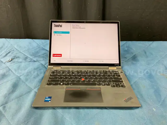 Lenovo ThinkPad X13 Yoga Gen 3 Laptop Model 21AXS15900, Powers On