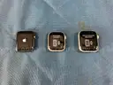 3 - Apple Watches (Unlocked) without Bands Series 7, 3 and SE, All Power On
