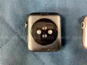 3 - Apple Watches (Unlocked) without Bands Series 7, 3 and SE, All Power On