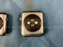 3 - Apple Watches (User Locked) without Bands Series 3 and SE, All Power On
