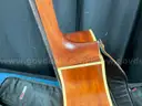 Alvarez Acoustic Electric Guitar Model RG260CESB with Fender Strap and Gator Cases Storage Bag