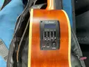 Alvarez Acoustic Electric Guitar Model RG260CESB with Fender Strap and Gator Cases Storage Bag