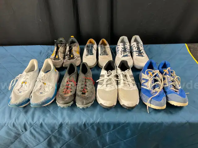 7 - Misc. Fashion Athletic Shoes: Includes New Balance, Adidas, Asics, Under Armour, Nike, Reebok and Footjoy