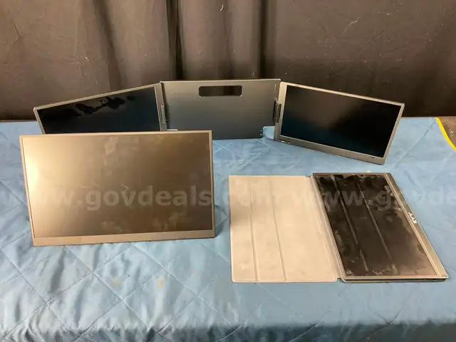 3 - Portable Monitors, All Power On