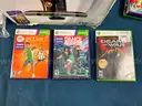 Microsoft Xbox 360 S Slim with Kinect System, Accessories and 6 - Games, Powers On (with Some Wear and Tear)
