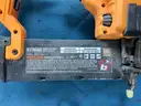Bostitch Tool Bag with Bostitch Brad Nailer Model BCN680, 2ah Battery and Charger, All Power On