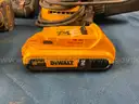 Husky Tool Bag with 3 - DeWalt Power Tools and 1 - Charger, All Power On