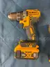 Husky Tool Bag with 3 - DeWalt Power Tools and 1 - Charger, All Power On
