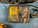 Husky Tool Bag with 3 - DeWalt Power Tools and 1 - Charger, All Power On