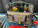 CLC Work Gear Tool Bag with Misc. Hand Tools