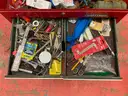 Craftsman Toolbox with Misc. Hand Tools, Hardware and Accessories (Dolly Not Included)