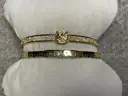 2 - Fashion Bracelets Labeled Michael Kors, 39.88 Total Weight, Size 6.75&#x22;  &#x26; 6.50&#x22;