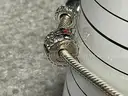 3 - Fashion Bracelets Labeled Pandora, 1 - Labeled Pandora/Disney, 67.76g Total Weight