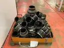 Pallet of Misc. Flexible Couplings, Sizes Vary