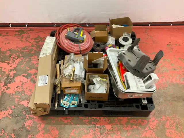 Pallet of Misc. Parts, Tools and Equipment