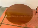 Unbranded Round Wooden Table, 4&#x27; x 4&#x27; x 30&#x22; (Some Wear and Tear)