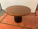 Unbranded Round Wooden Table, 4&#x27; x 4&#x27; x 30&#x22; (Some Wear and Tear)
