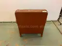 Unbranded Leather Armchair, 35&#x22; x 38&#x22; x 35&#x22;