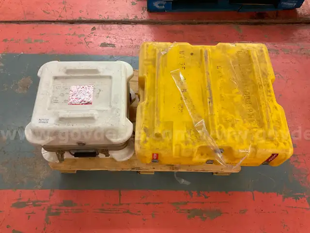 2 - Reusable Shipping and Storage Containers: 1 - Labeled Sikorsky and 1 - Labeled Bell Helicopter