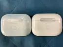 2 - Apple AirPods Pro Gen 1 with MagSafe Charging Case Model A2190, Both Power On