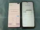 2 - Samsung Cell Phones (User-Locked) Both Power On
