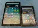 2 - Amazon Fire (Unlocked) Tablets, Both Power On