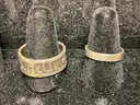 10 - Sterling Silver Rings, Total Weight 53g
