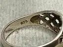 10 - Sterling Silver Rings, Total Weight 53g