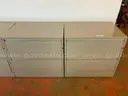 4 - Filing Cabinets: 3 - Herman Miller and 1 - Make Unknown