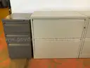 4 - Filing Cabinets: 3 - Herman Miller and 1 - Make Unknown