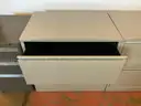 4 - Filing Cabinets: 3 - Herman Miller and 1 - Make Unknown
